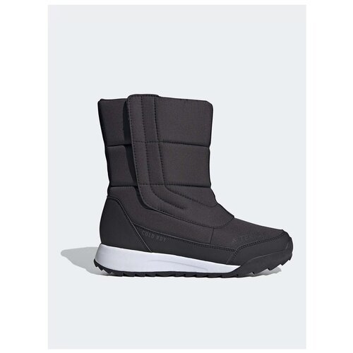 Полусапоги дутики adidas, зимние, утепленные, водонепроницаемые, размер 4, черный
