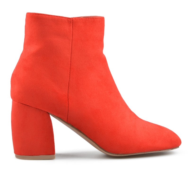 Женские элегантные ботинки красные Tendenz