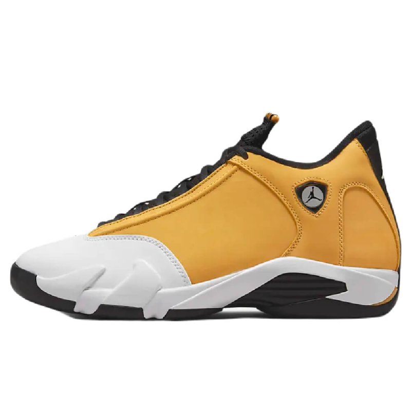 Кроссовки Nike Air Jordan 14 Retro, желтый/черный/белый