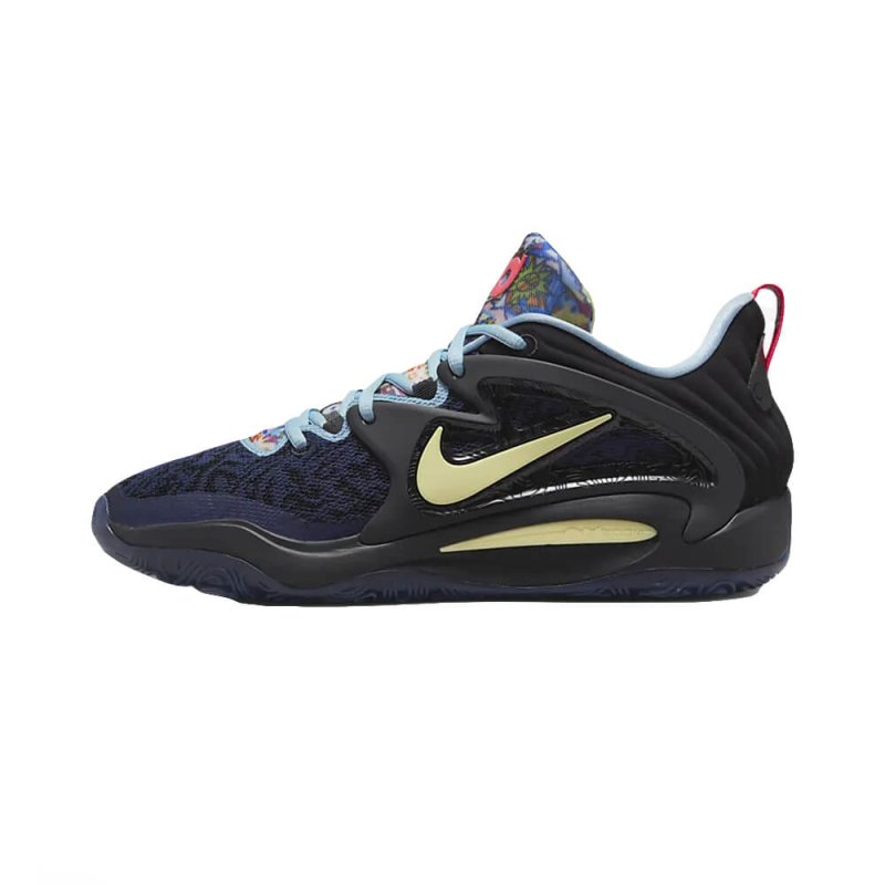 Баскетбольные кроссовки Nike KD15, чёрный-синий