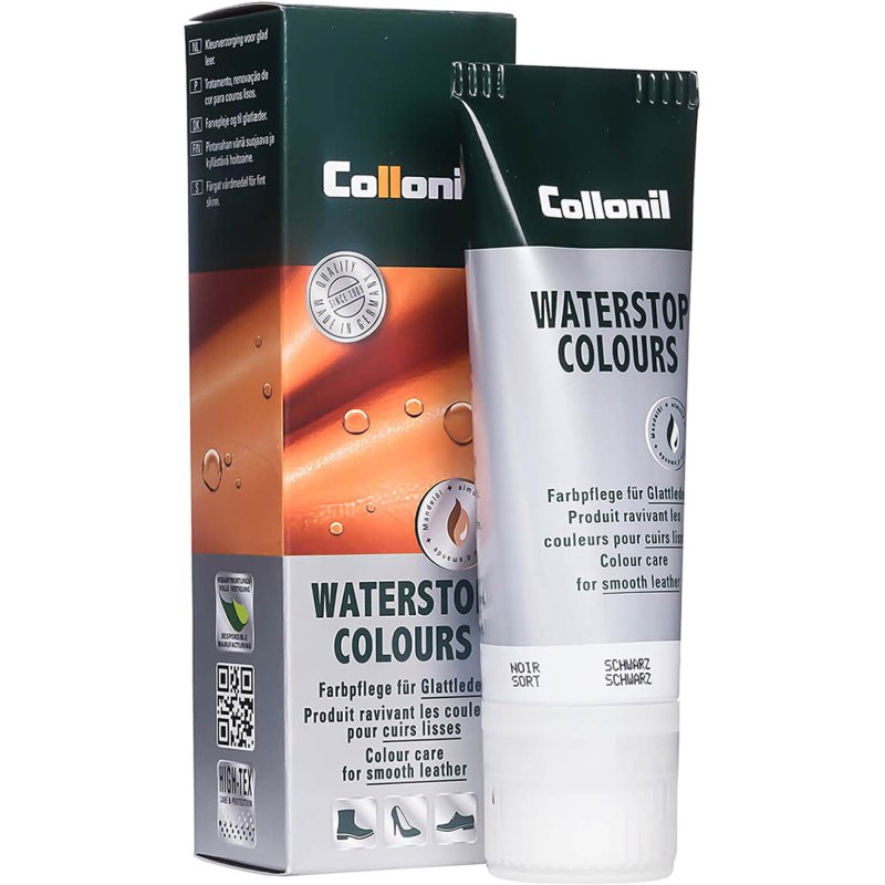 Крем Collonil Waterstop Colours водоотталкивающий черный 75 мл
